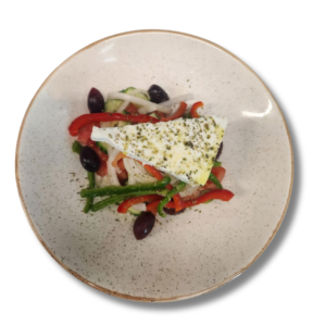 salad with feta